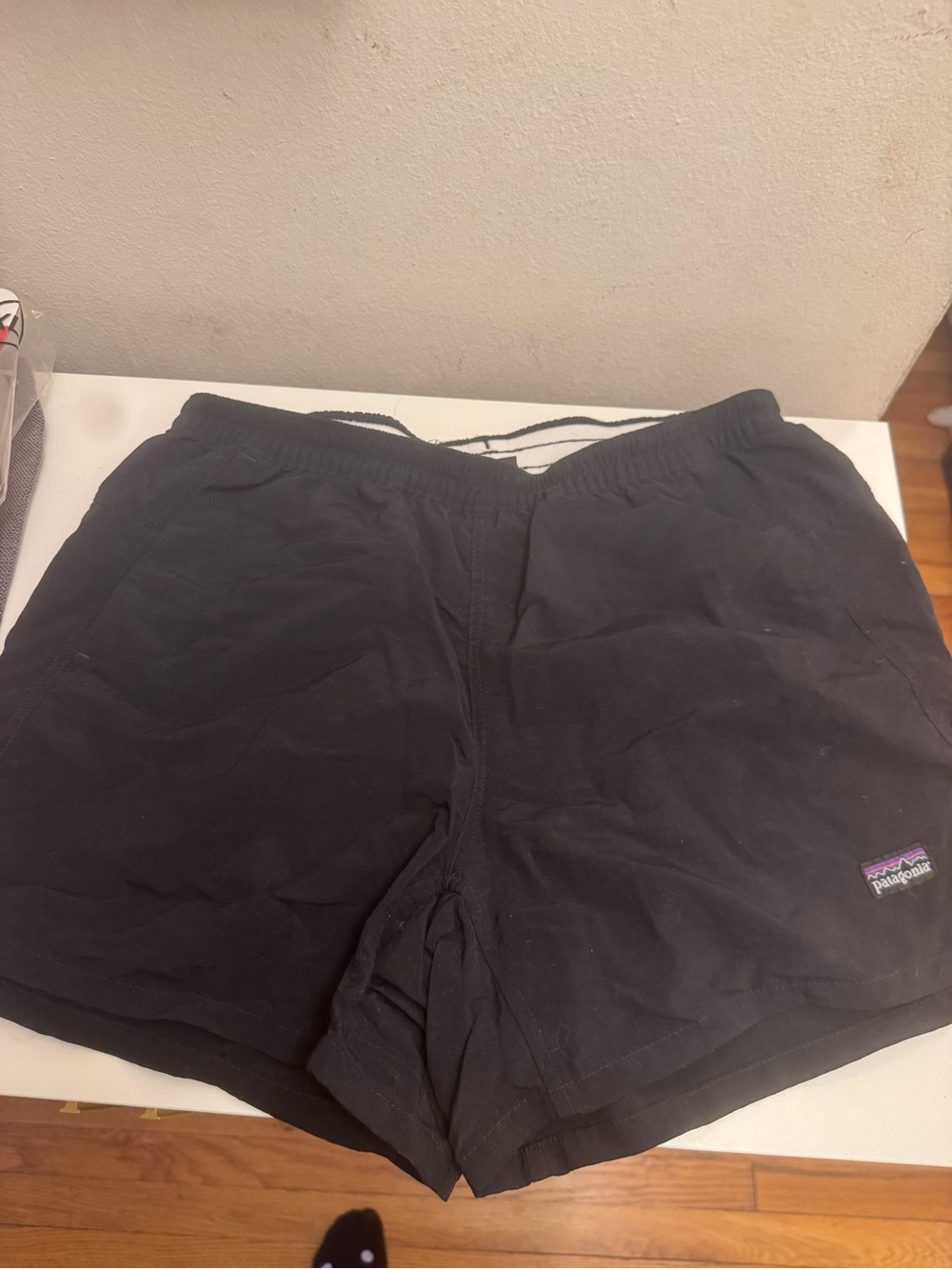 Patagonia Women's Black Athletic Shorts with Drawstring - Picture 5 of 7
